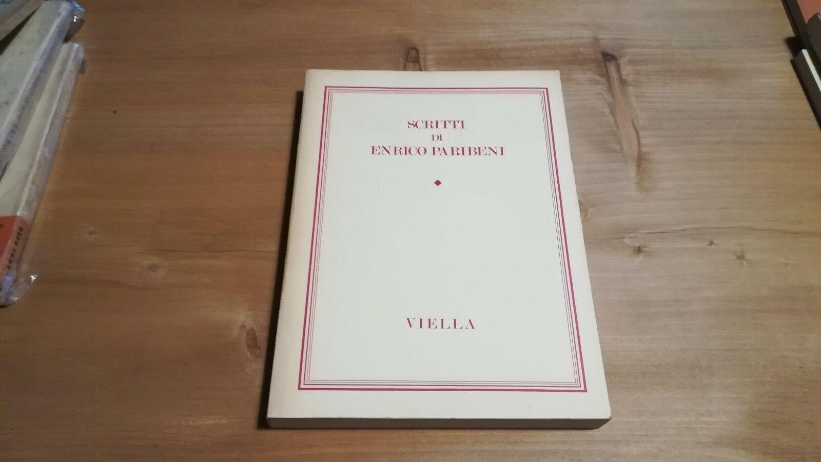 AA.VV. - Scritti di Enrico Paribeni - Viella