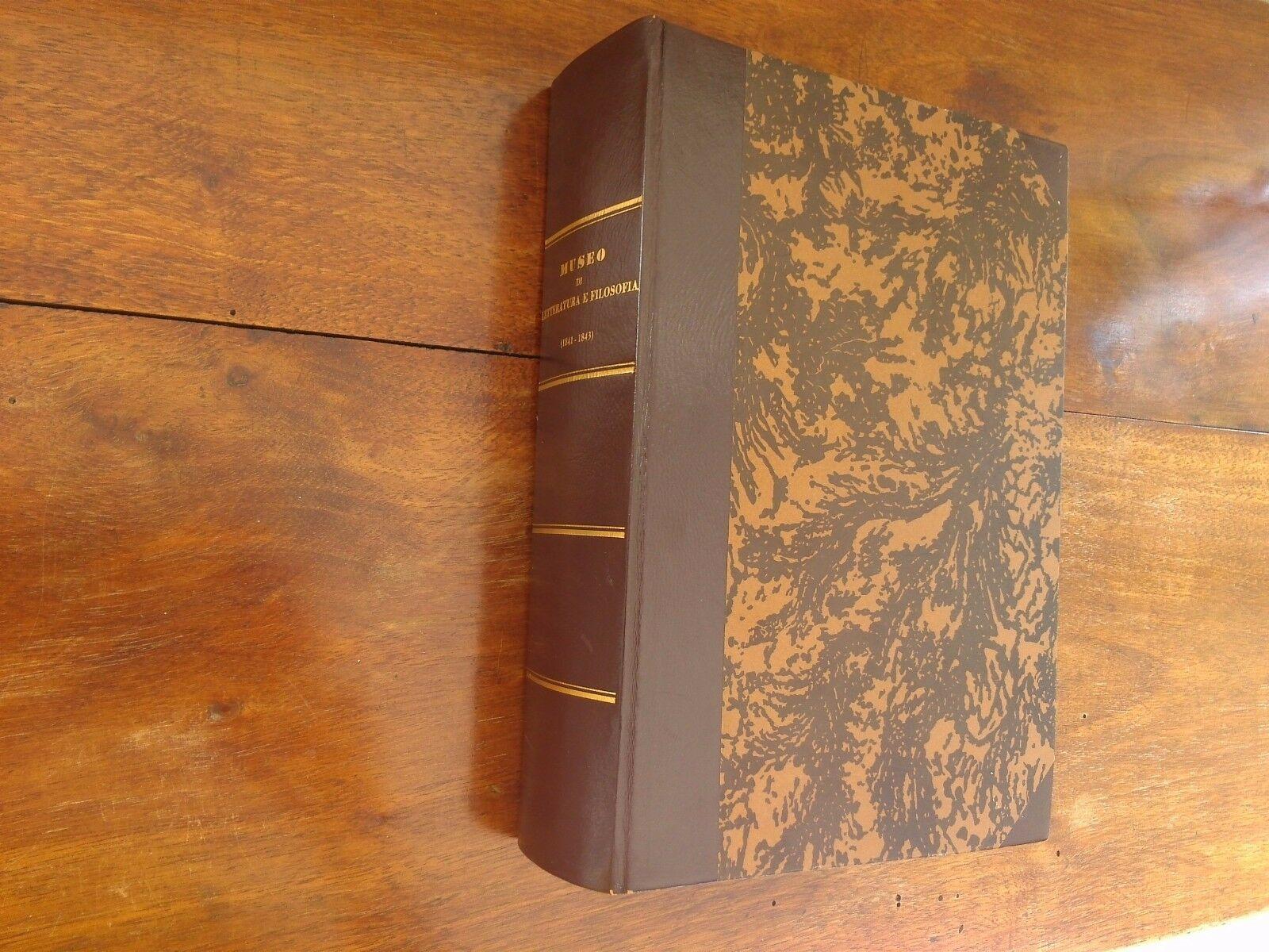 AA.VV. - Museo di letteratura e filosofia 1841-1843 - Procaccini editore