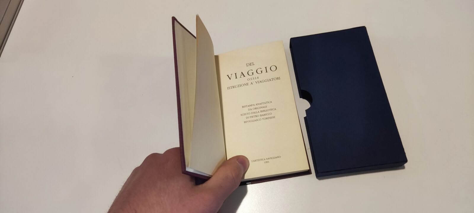 AA.VV. - Del Viaggio Ossia istruzione a' viaggiatori - L'Artistica Savigliano
